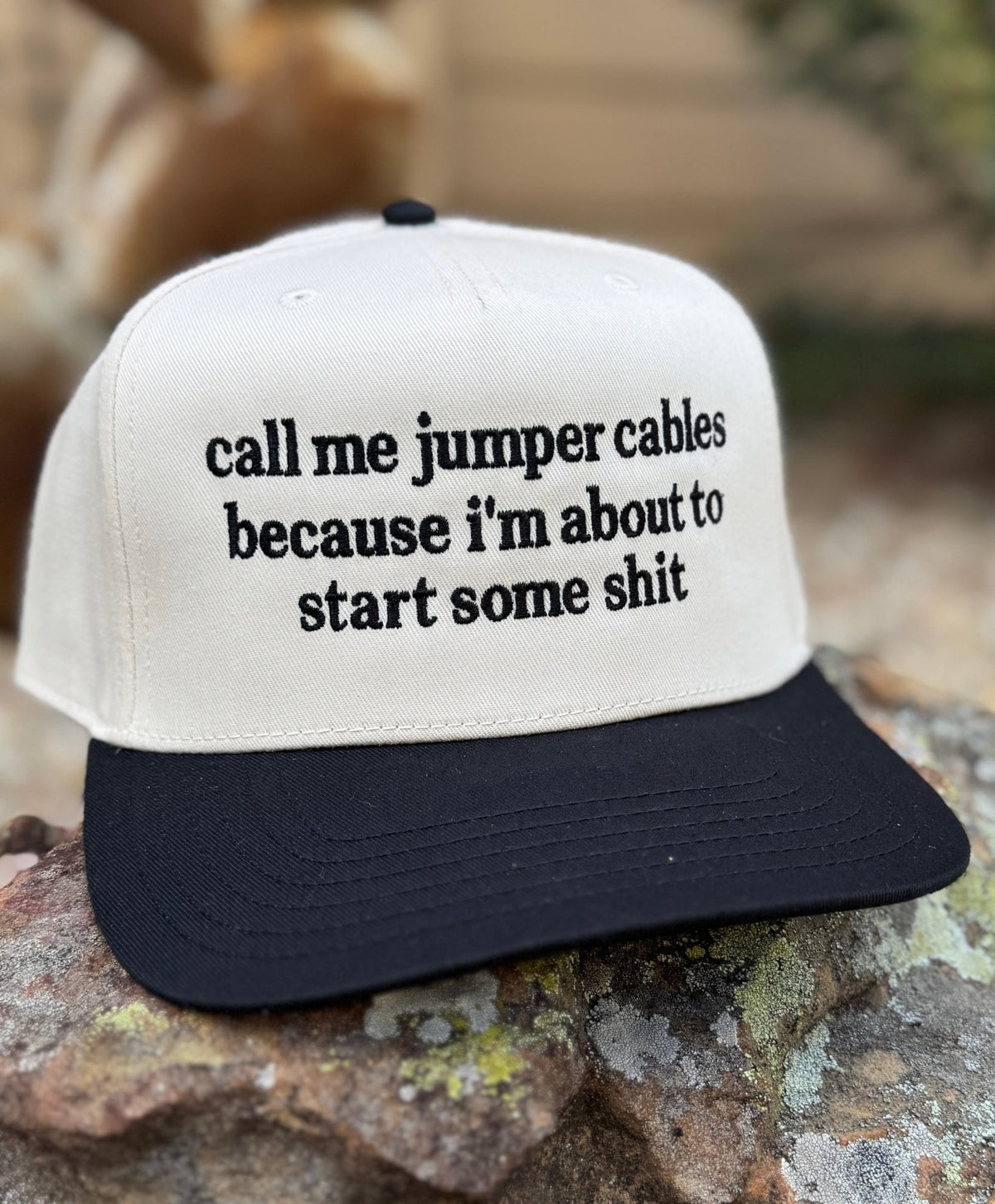 Just Call Me Jumper Cables Cap - Cowgirls & City Chics