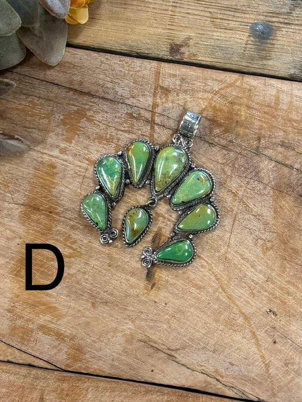 Kingman Blossom Pendent - Cowgirls & City Chics