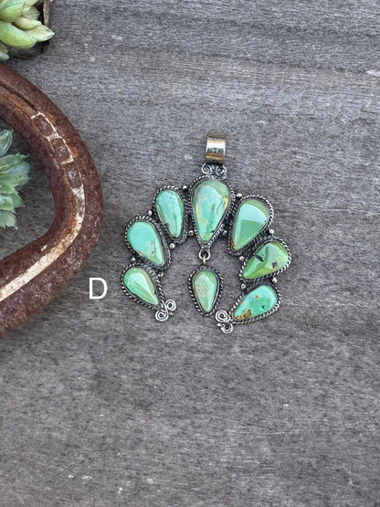Kingman Blossom Pendent - Cowgirls & City Chics