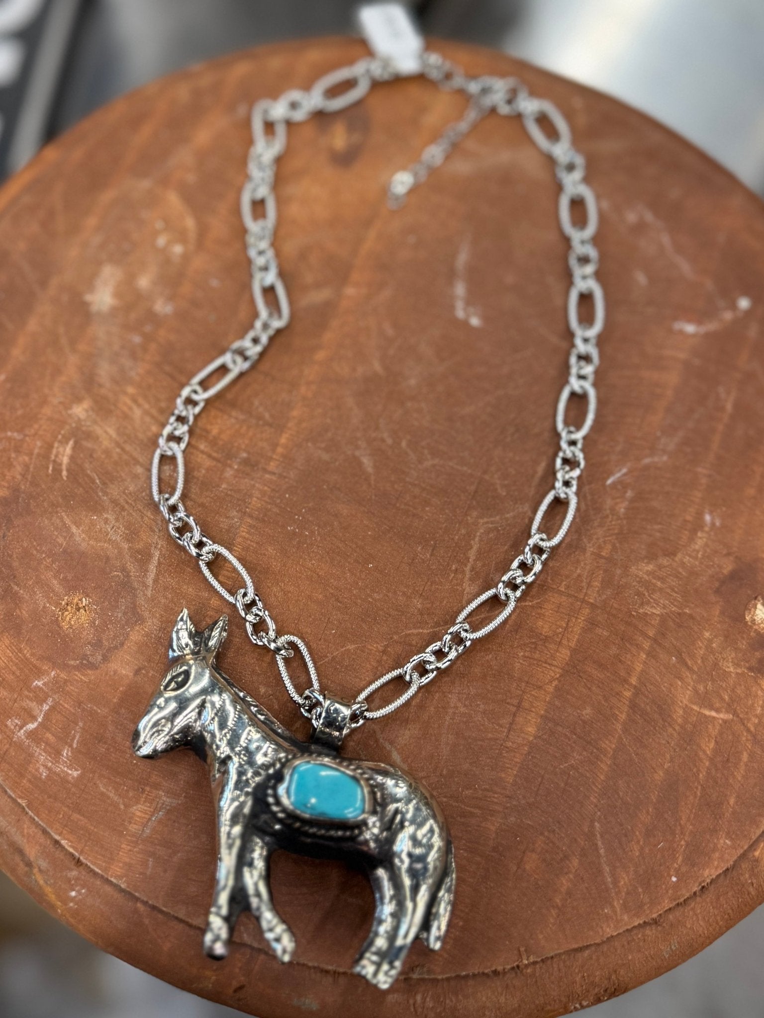 Kingman Donkey Necklace - Cowgirls & City Chics