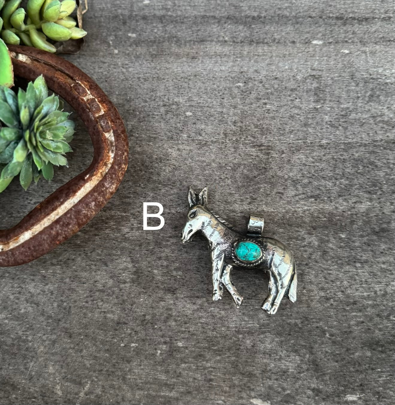 Kingman Donkey Pendent - Cowgirls & City Chics