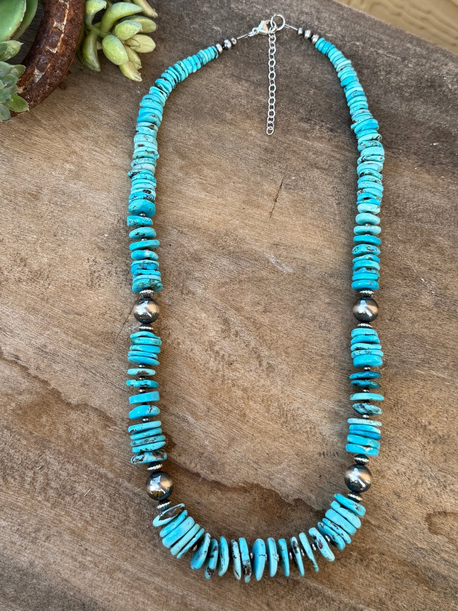 Kingman Graduated Beaded Necklace - Cowgirls & City Chics