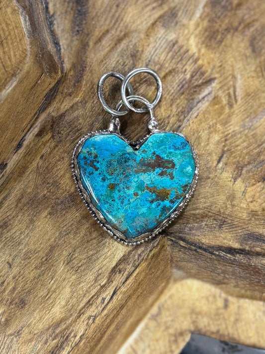 Kingman Heart Pendent - Cowgirls & City Chics