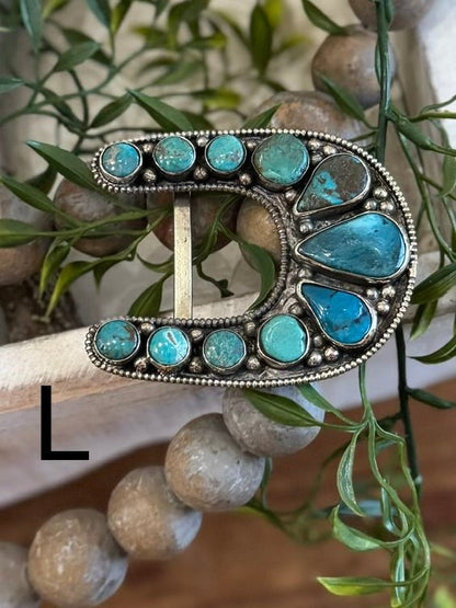 Kingman Horseshoe Buckle - Cowgirls & City Chics