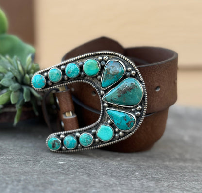 Kingman Horseshoe Buckle - Cowgirls & City Chics