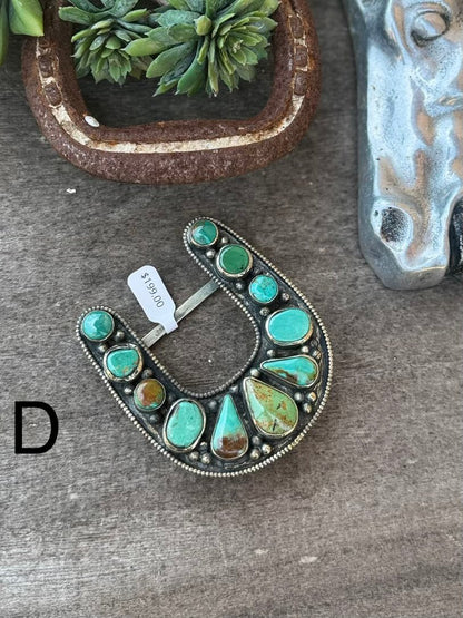 Kingman Horseshoe Buckle - Cowgirls & City Chics