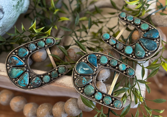 Kingman Horseshoe Buckle - Cowgirls & City Chics