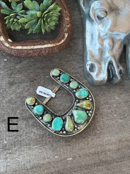 Kingman Horseshoe Buckle - Cowgirls & City Chics