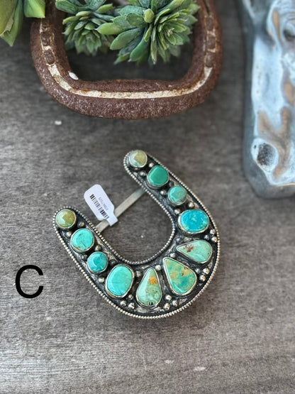 Kingman Horseshoe Buckle - Cowgirls & City Chics