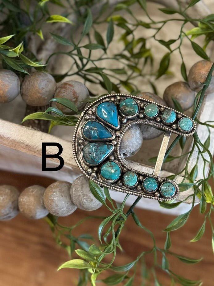 Kingman Horseshoe Buckle - Cowgirls & City Chics