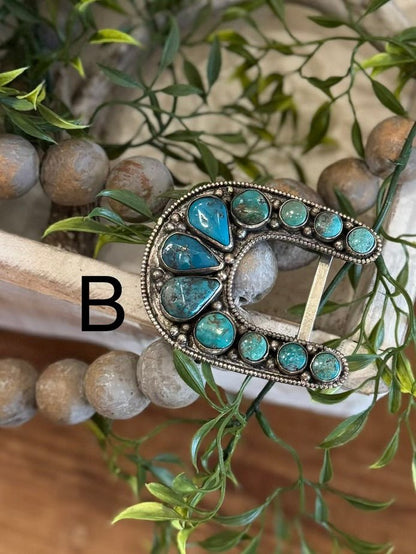 Kingman Horseshoe Buckle - Cowgirls & City Chics