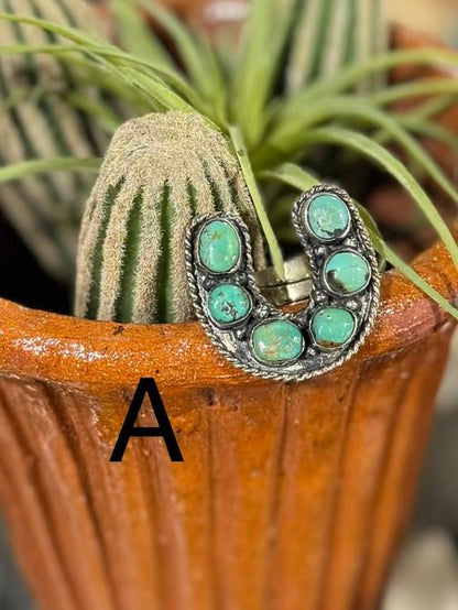 Kingman Horseshoe Ring - Cowgirls & City Chics