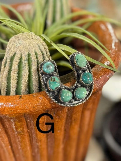 Kingman Horseshoe Ring - Cowgirls & City Chics