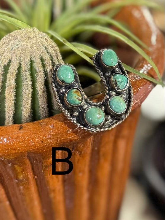 Kingman Horseshoe Ring - Cowgirls & City Chics