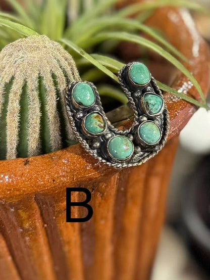 Kingman Horseshoe Ring - Cowgirls & City Chics