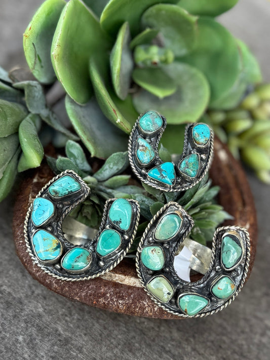 Kingman Horseshoe Ring - Cowgirls & City Chics