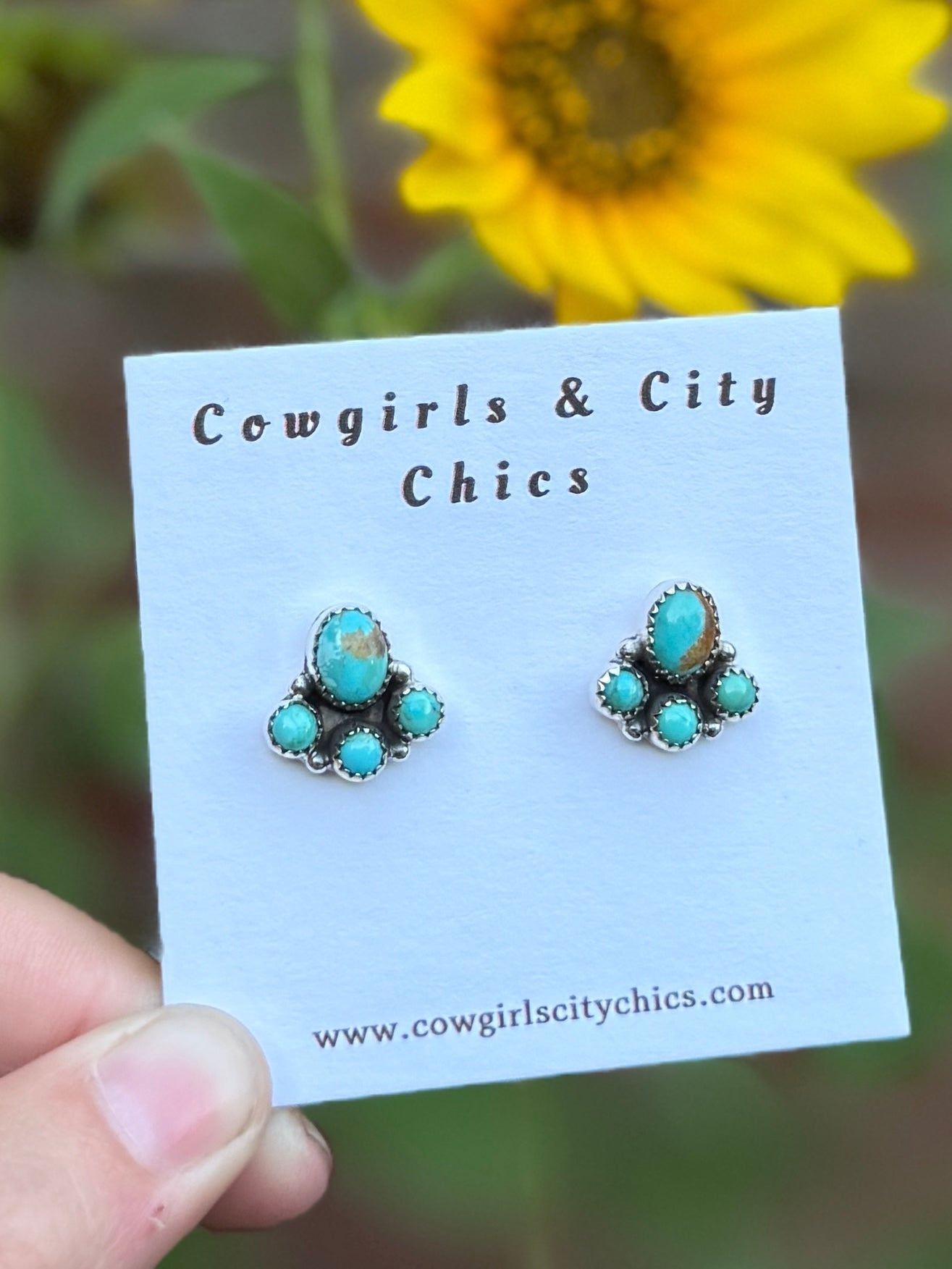 Kingman {Lane} Cluster Stud - Cowgirls & City Chics
