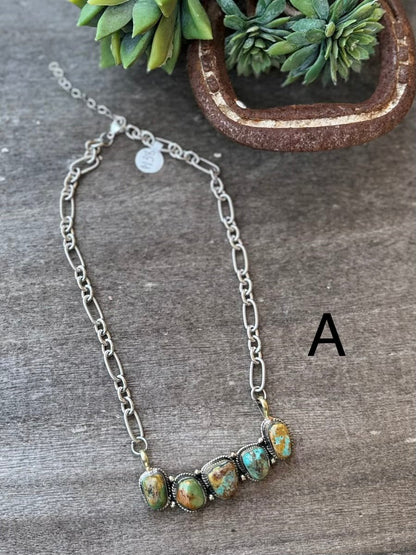 Kingman Stone Pendent Necklace - Cowgirls & City Chics