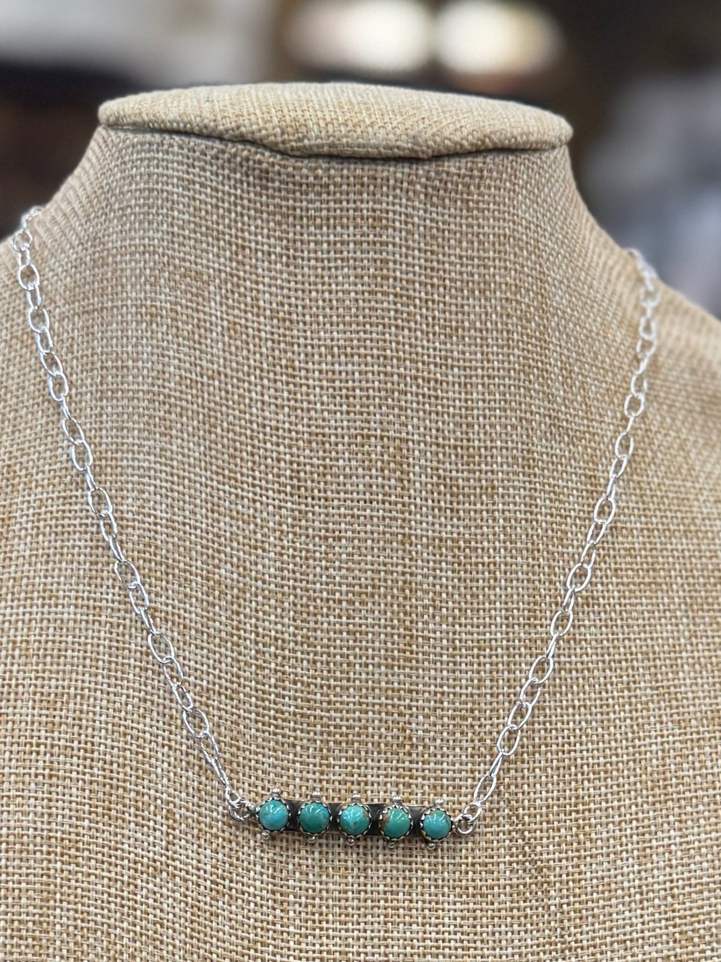 Kingman Stud Bar Necklace - Cowgirls & City Chics