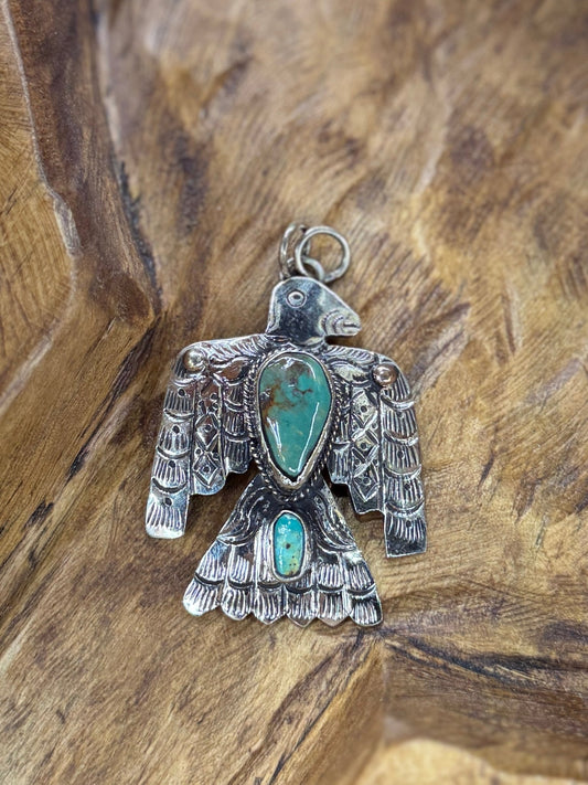 Kingman Thunderbird Pendent - Cowgirls & City Chics