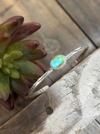 {Lily} Sonoran Stamped Cuff - Cowgirls & City Chics