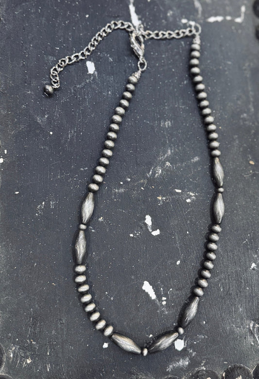 ✨{Lone Star} Barrel Beaded Necklace - Cowgirls & City Chics
