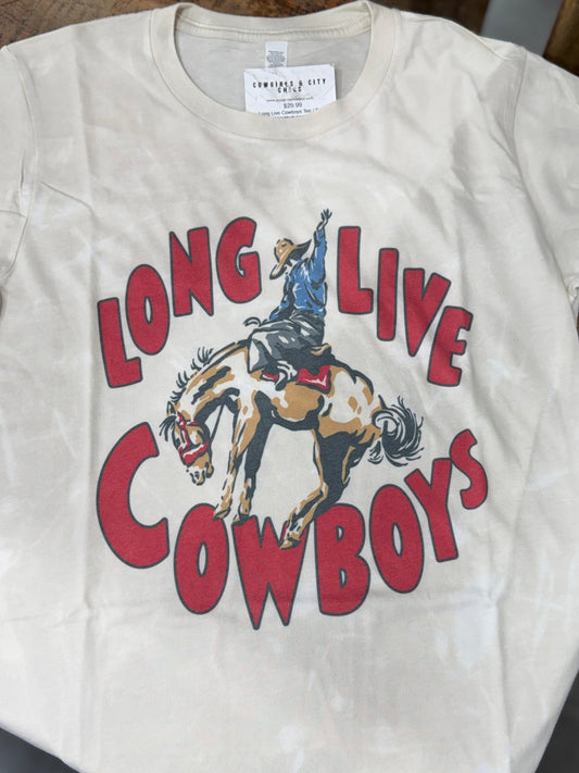 Long Live Cowboys Tee - Cowgirls & City Chics