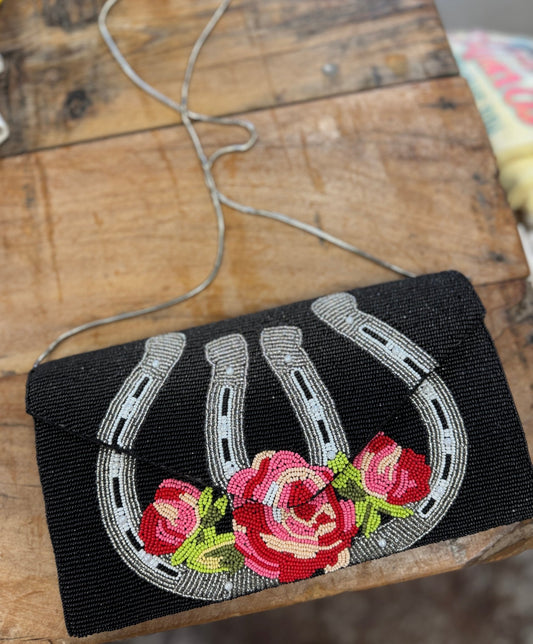 {Lucky} Beaded Clutch - Cowgirls & City Chics