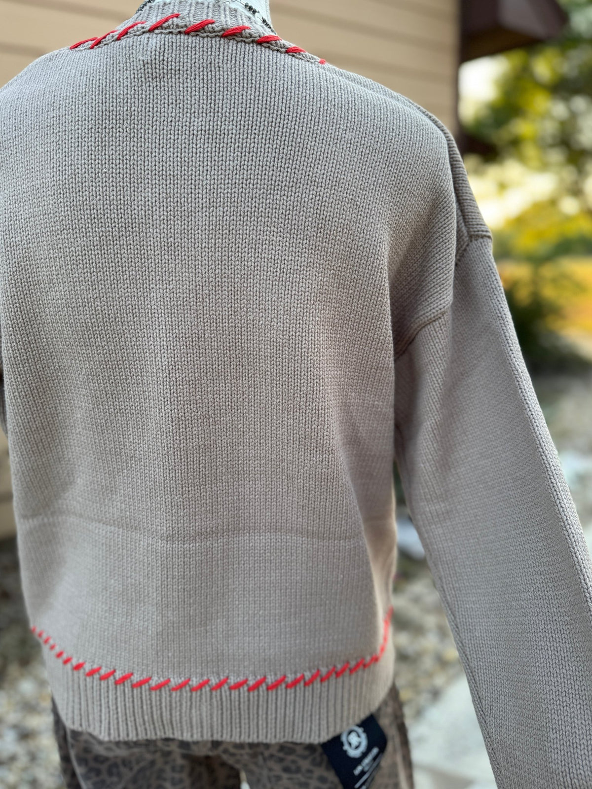 {Lucky You} Horseshoe Western Knit Cardigan - Cowgirls & City Chics