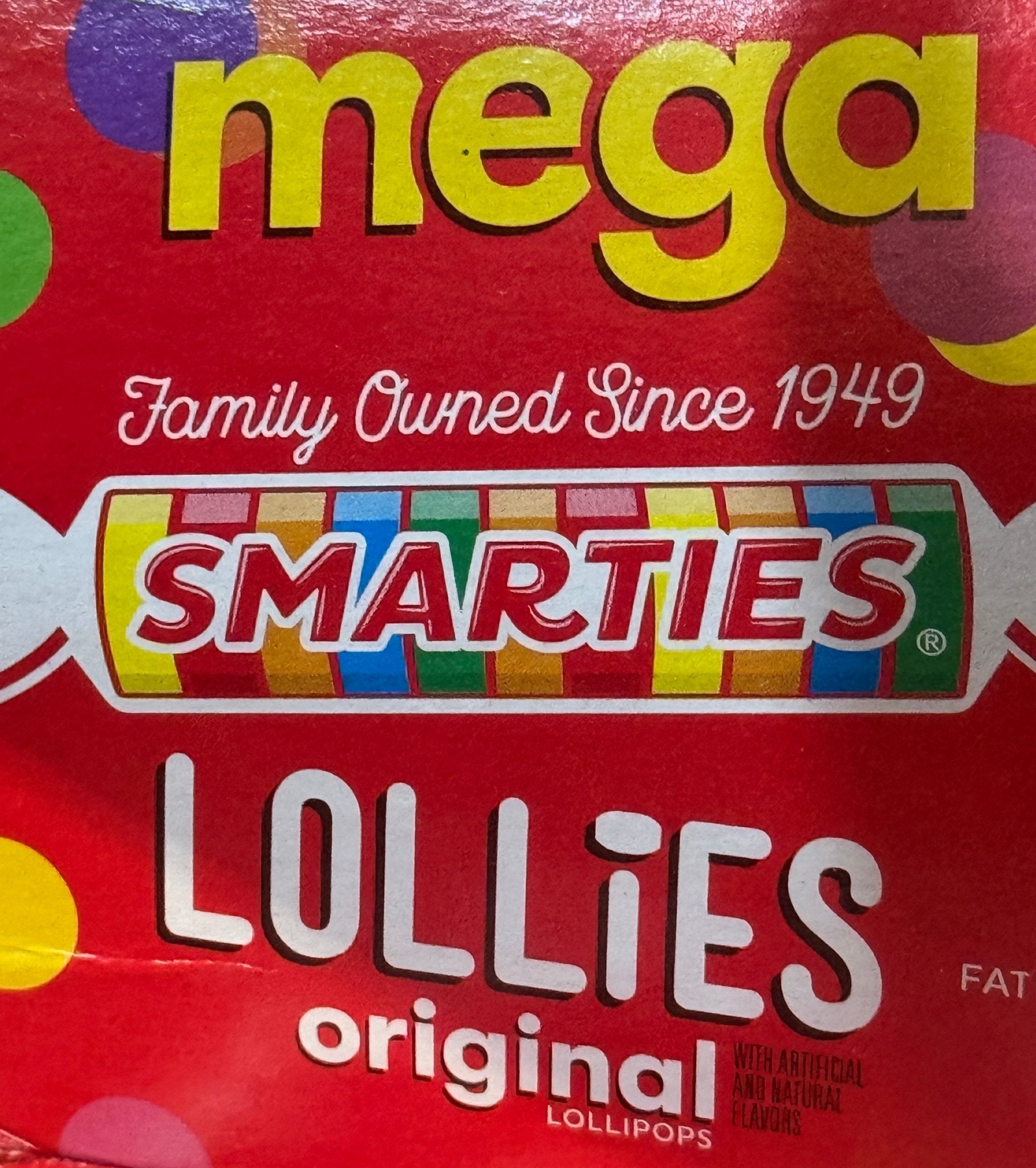 Mega Smarties Lollies - Cowgirls & City Chics