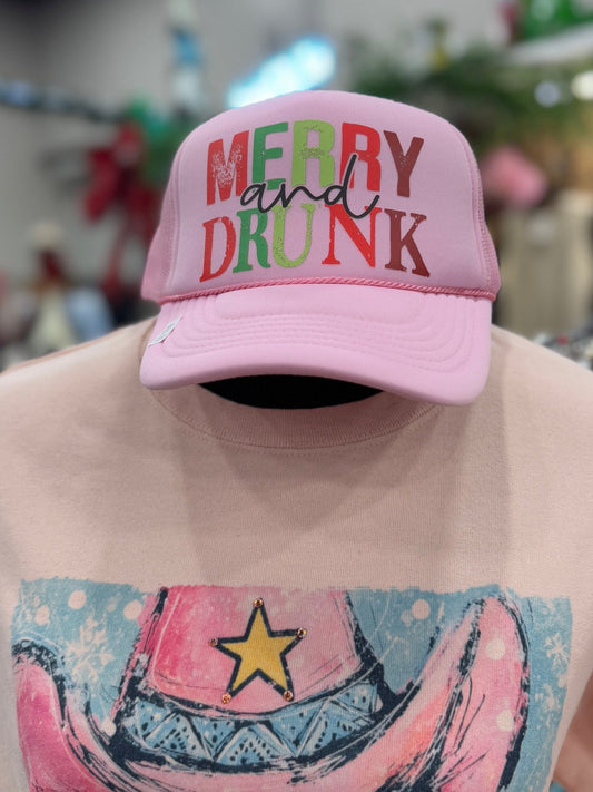Merry & Drunk Cap - Cowgirls & City Chics