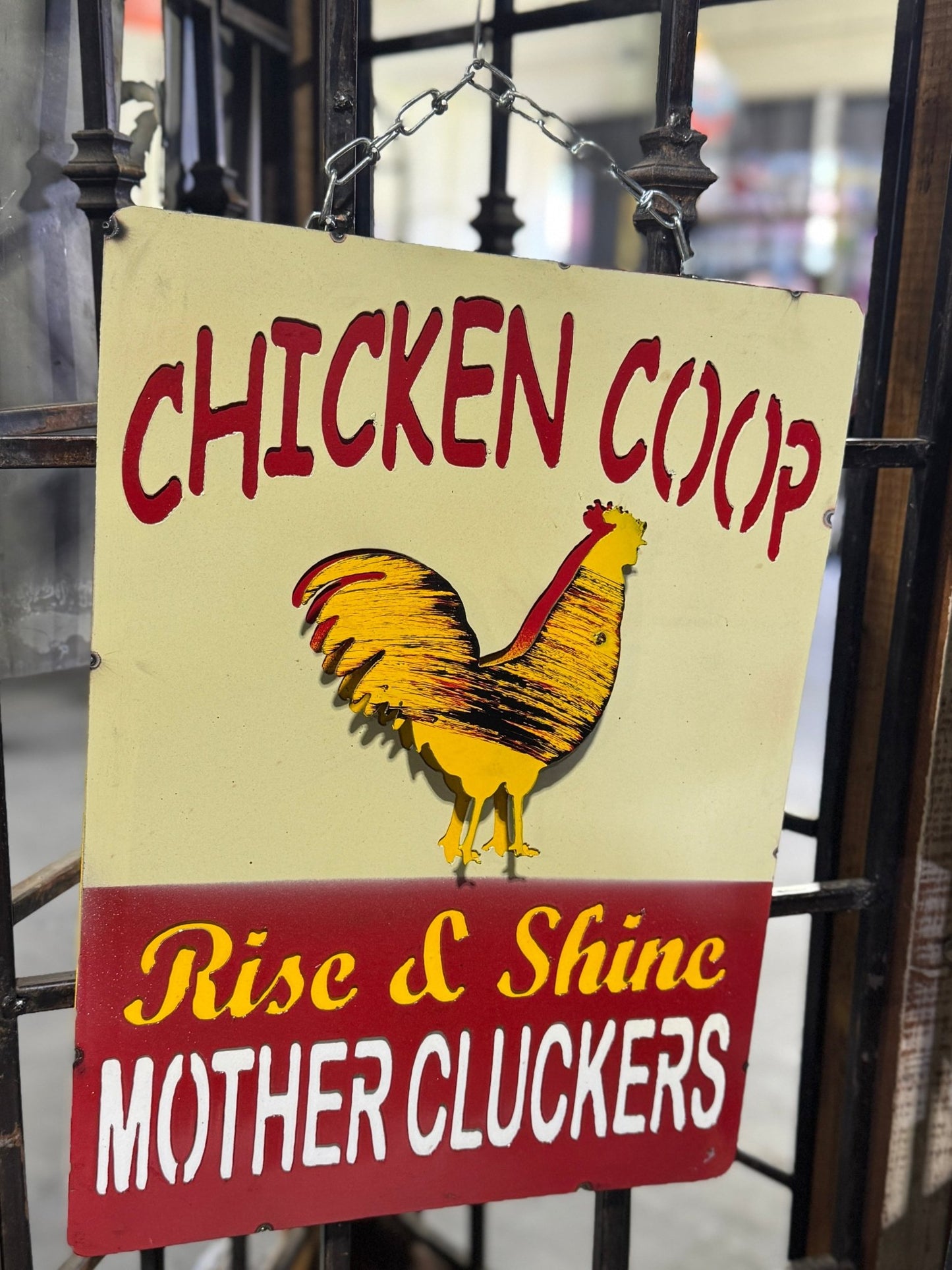 Mother Clucker Chiclen Coop Sign - Cowgirls & City Chics