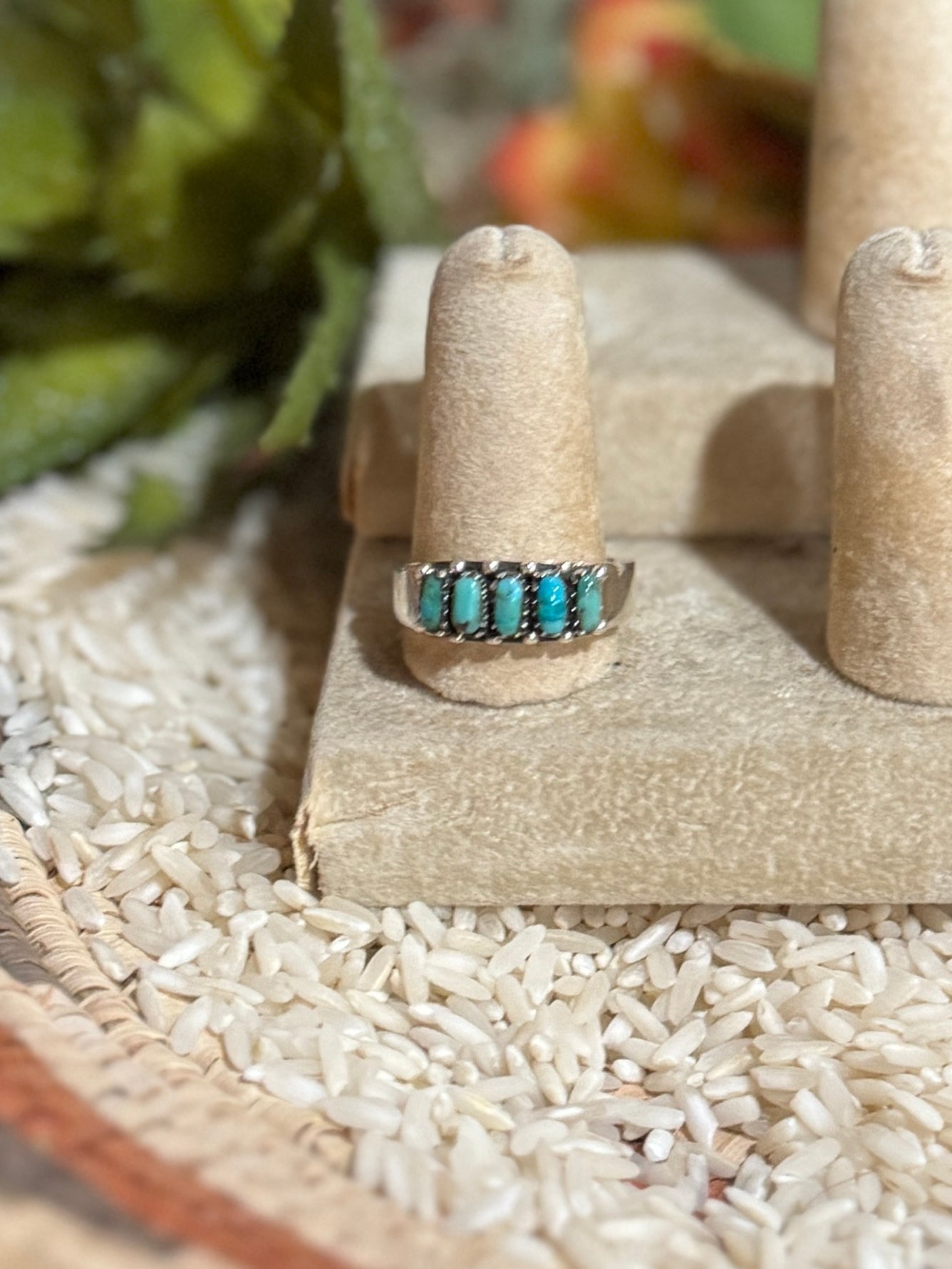 Mult - Stone Turquoise RIng - Cowgirls & City Chics