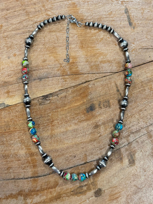 Multi Barrel Pearl Necklace - Cowgirls & City Chics