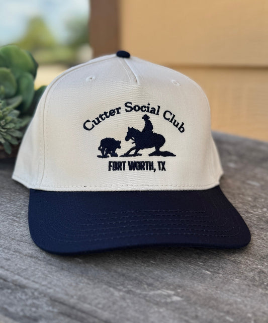 {Navy} Cutter Social Club Cap - Cowgirls & City Chics