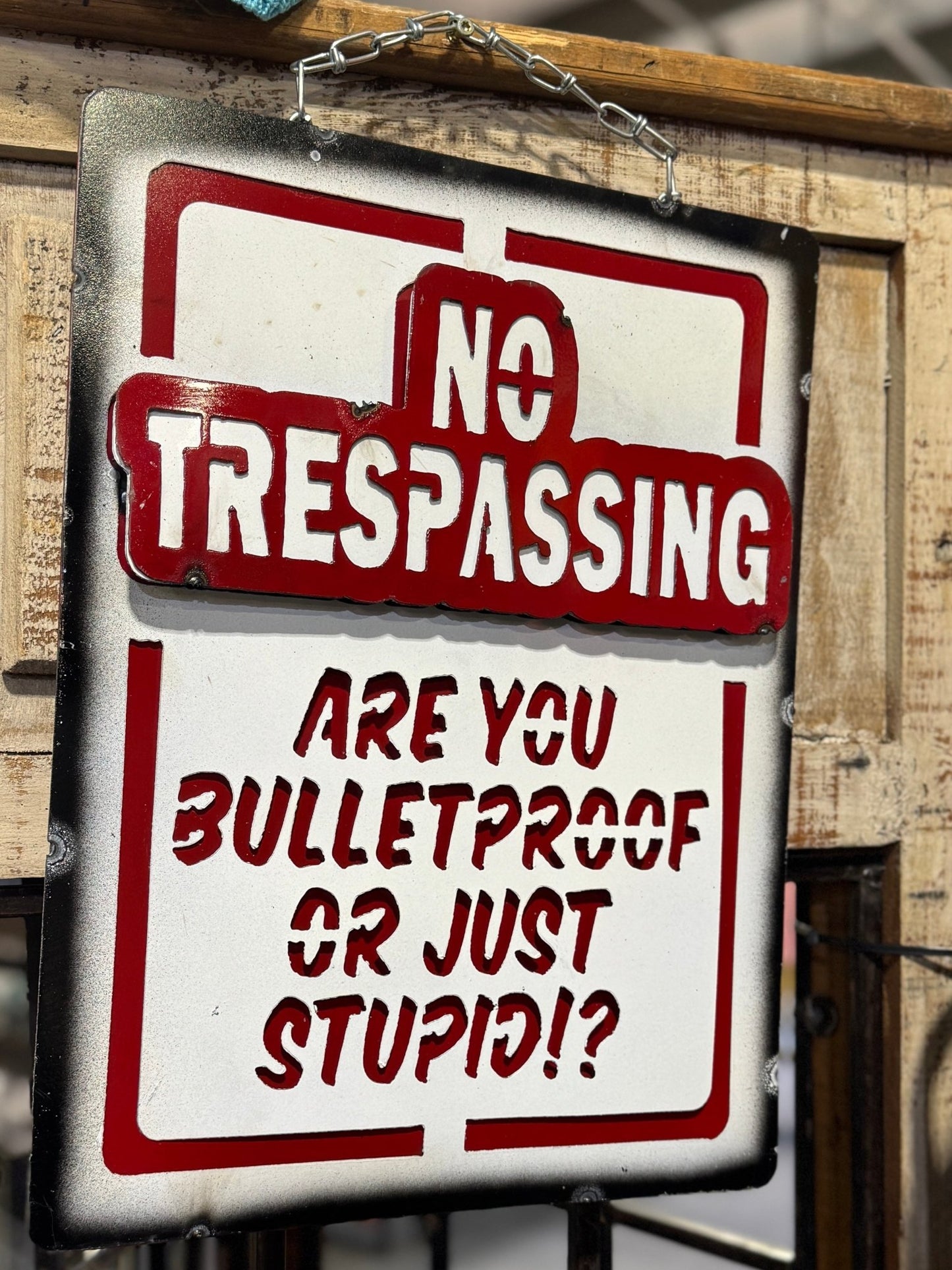 No Trespassing Sign - Cowgirls & City Chics