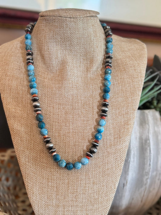 {Ocean} Pearl Necklace - Cowgirls & City Chics