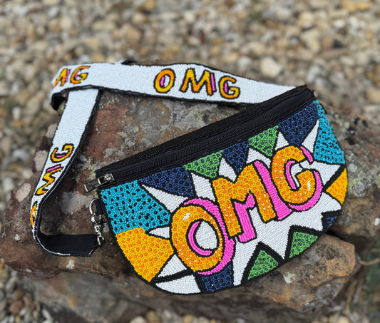 OMG Beaded Fanny Pack - Cowgirls & City Chics