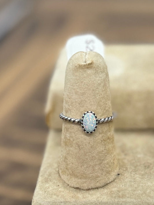 Opal Rope Band Ring - Cowgirls & City Chics
