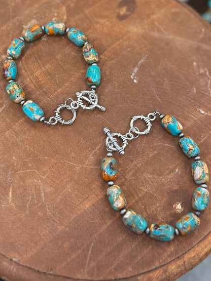 Orange Crush Bracelet - Cowgirls & City Chics