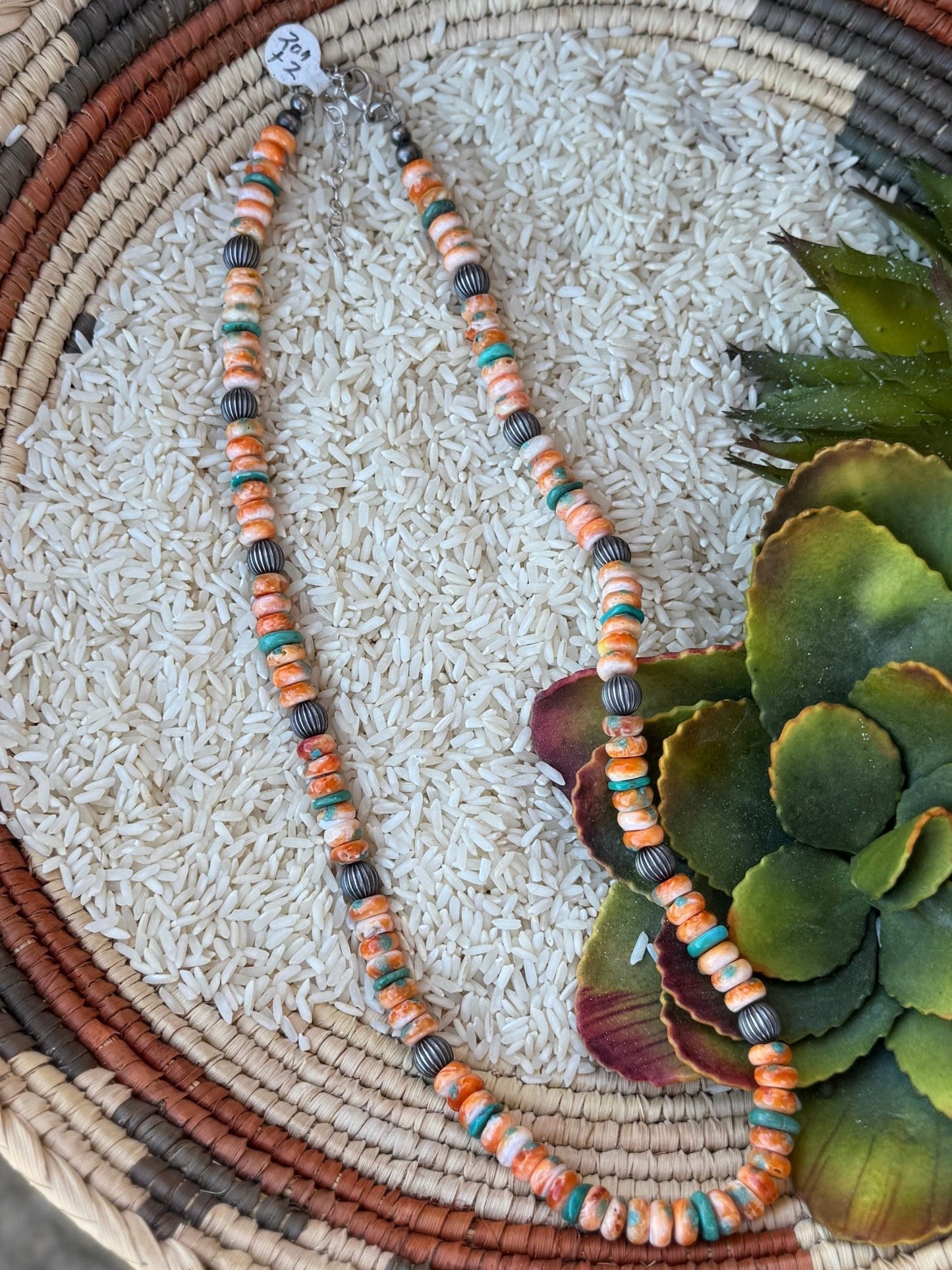 {Oranges} Spiny Oyster Necklace - Cowgirls & City Chics