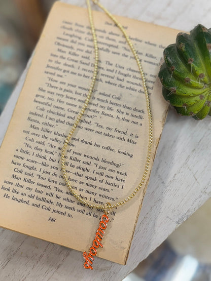 OSU Cowboys Pendent Necklace - Cowgirls & City Chics
