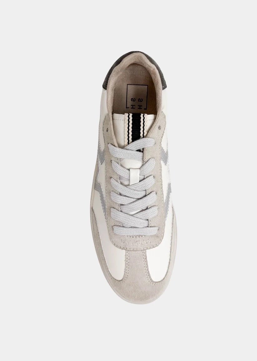 Peaches Low-Top Platform Sneaker {Silver} - Cowgirls & City Chics