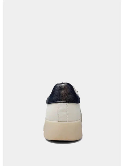 Peaches Low-Top Platform Sneaker {Silver} - Cowgirls & City Chics