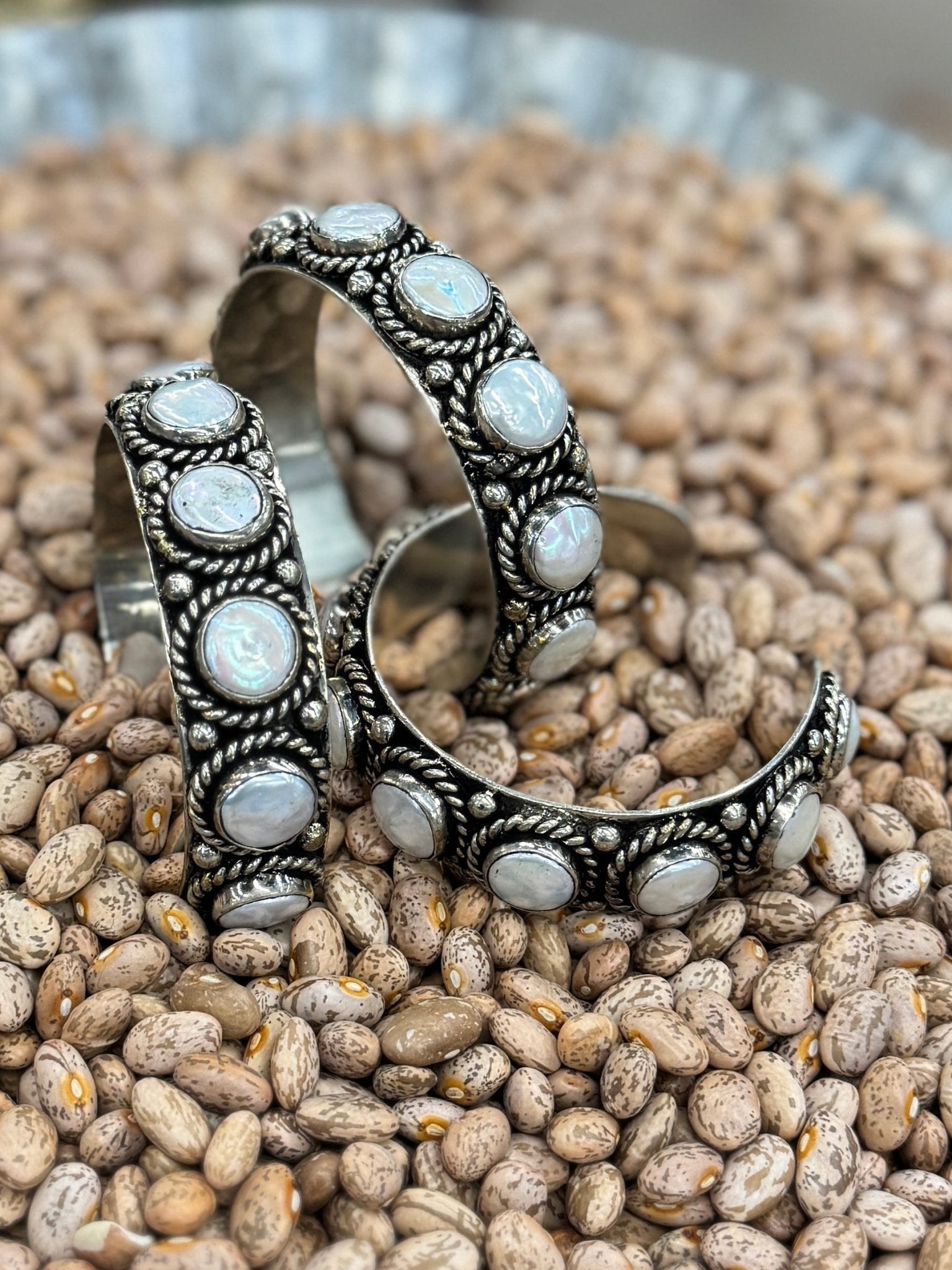 Pearl Cuff/Bangle - Cowgirls & City Chics