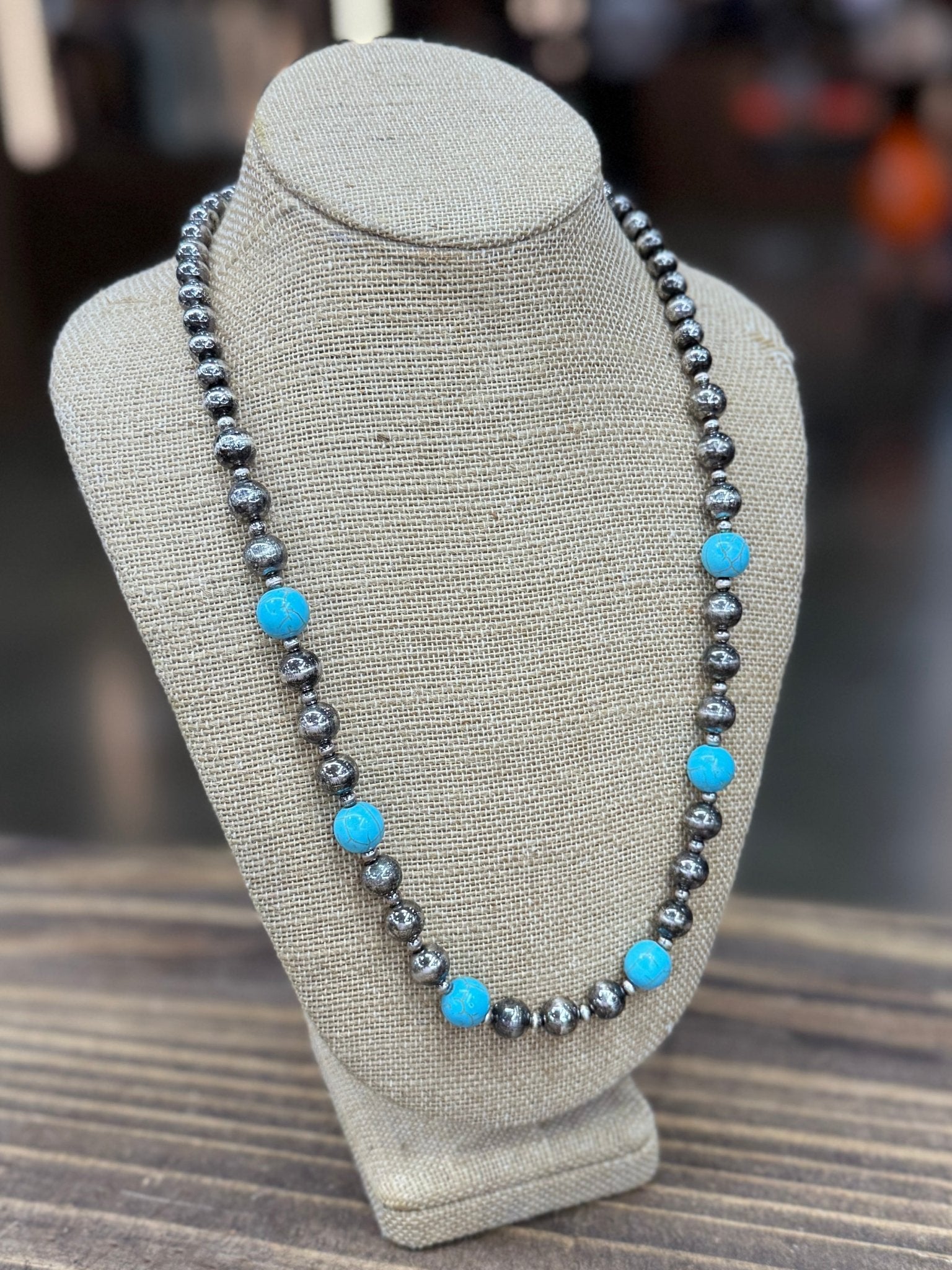 Pecos Pearl & TQ Necklace - Cowgirls & City Chics