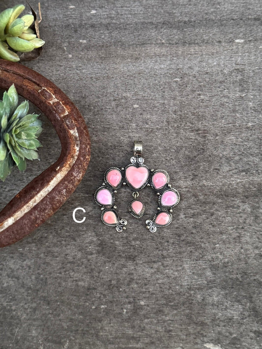 Pink Conch Blossom Pendent - Cowgirls & City Chics