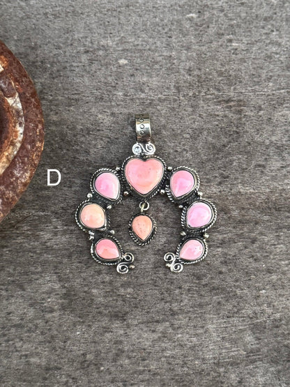 Pink Conch Blossom Pendent - Cowgirls & City Chics