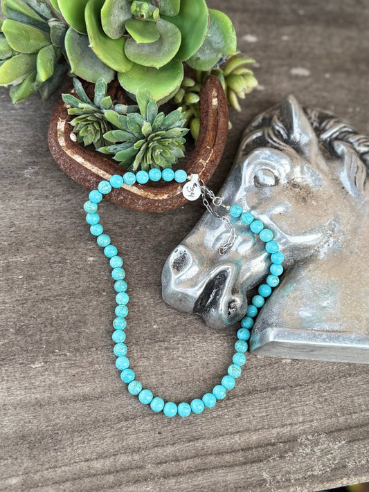 Plain Jane Turquoise Necklace - Cowgirls & City Chics