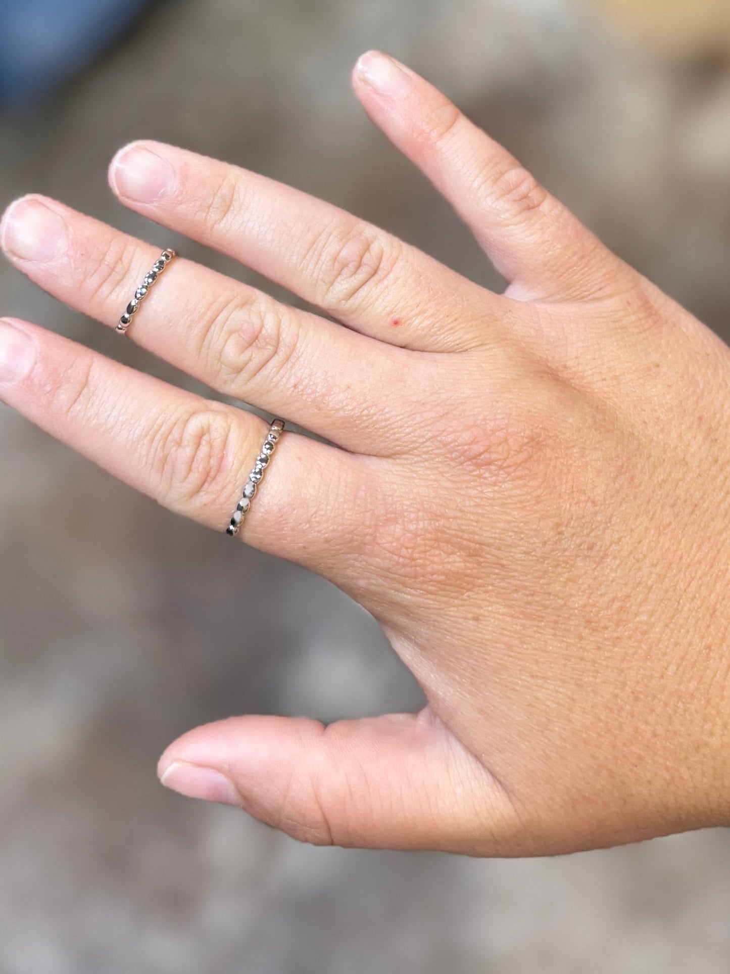 Plain Stacker Silver RIng - Cowgirls & City Chics